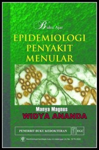 BUKU AJAR EPIDEMIOLOGI PENYAKIT MENULAR